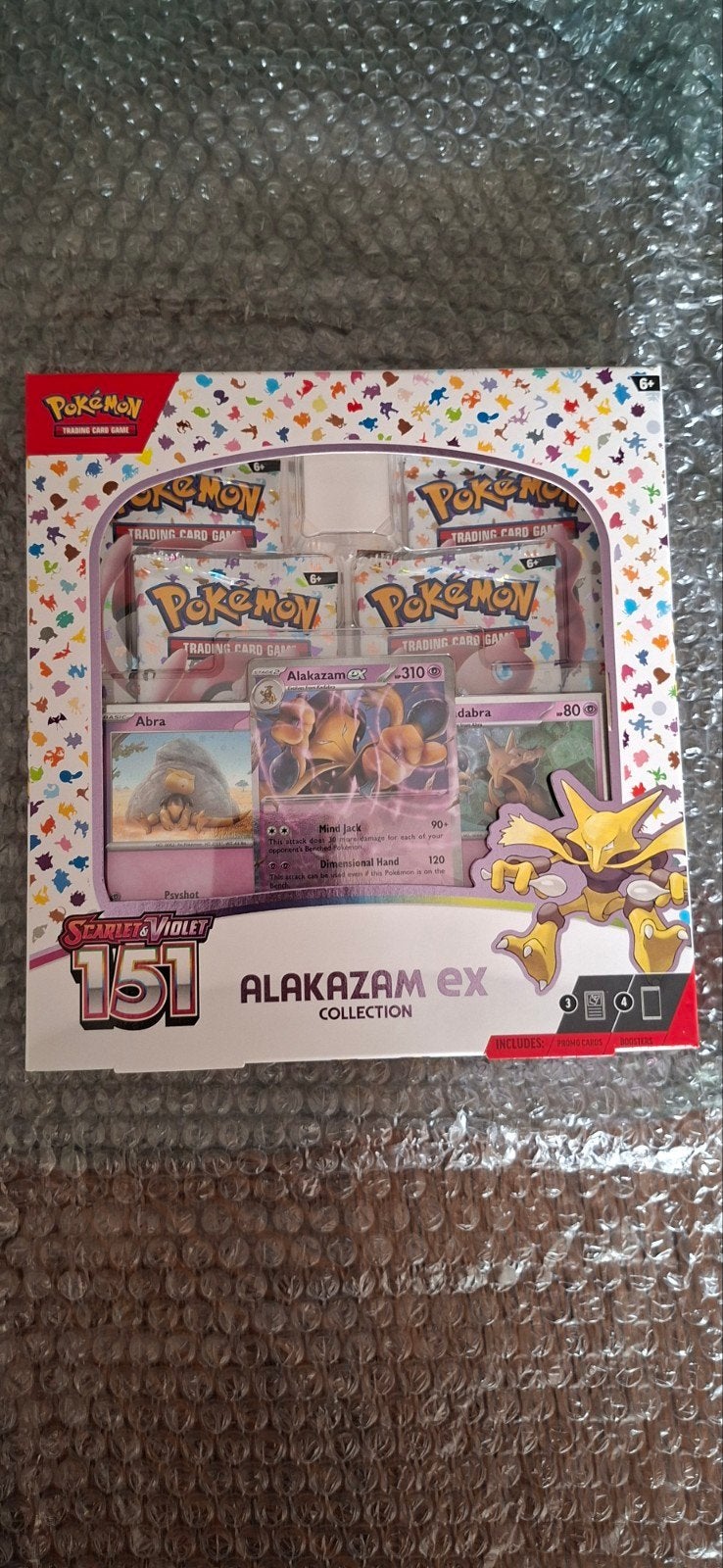 Pokémon 151 alakazam collection box, Hobby en Vrije tijd, Verzamelkaartspellen | Pokémon, Nieuw, Booster, Foil, Ophalen
