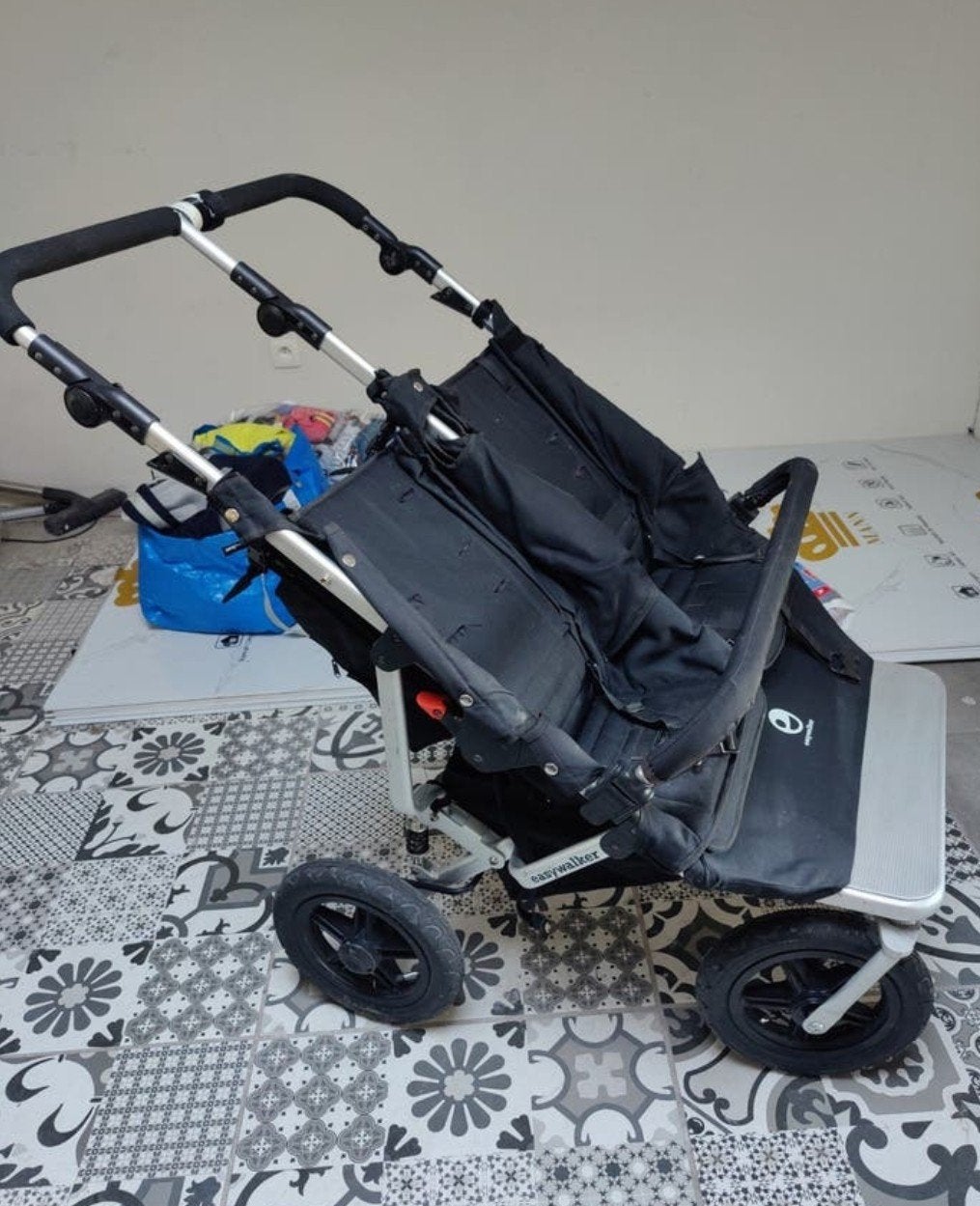 Poussette pour jumeaux, Enlèvement, Utilisé, Poussette
