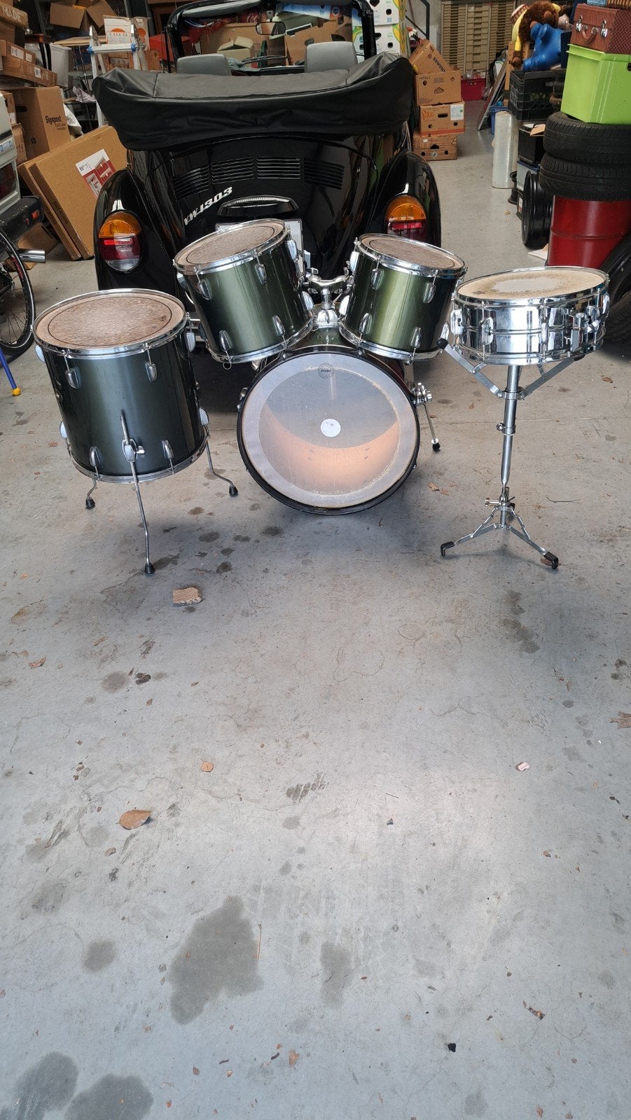 swingstar drumstel  in gebruikte staat, Muziek en Instrumenten, Drumstellen en Slagwerk, Ophalen of Verzenden