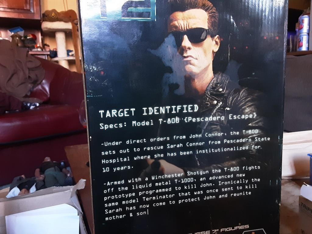 Terminator t2, Verzamelen, Ophalen