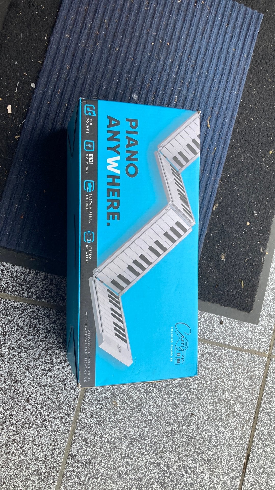 Folding Piano 88 toetsen, Ophalen of Verzenden, Zo goed als nieuw, Piano