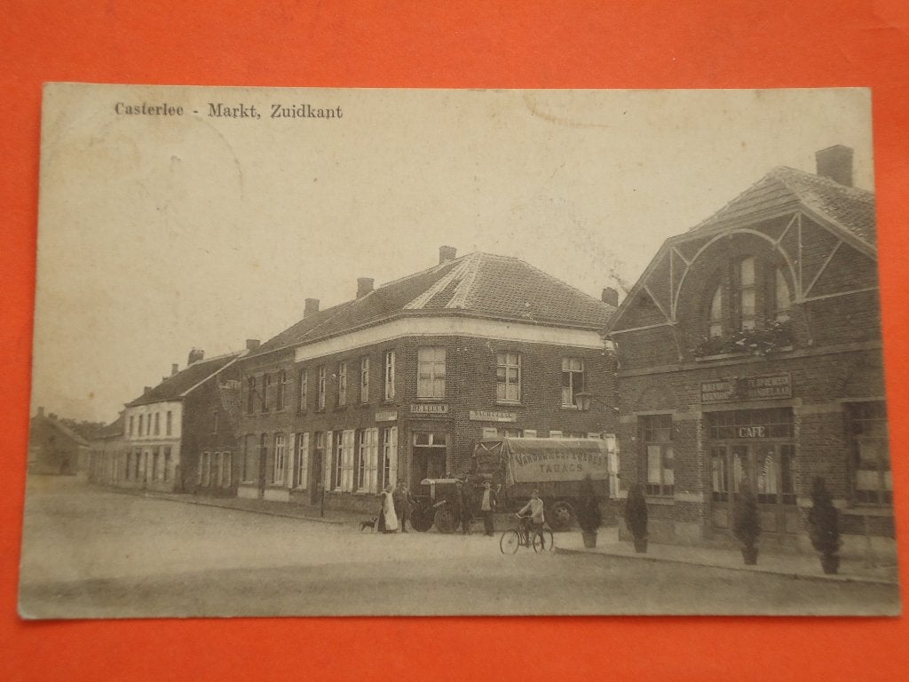Kasterlee - Casterlee Markt Zuidkant, Ophalen of Verzenden, 1920 tot 1940, Gelopen, Antwerpen