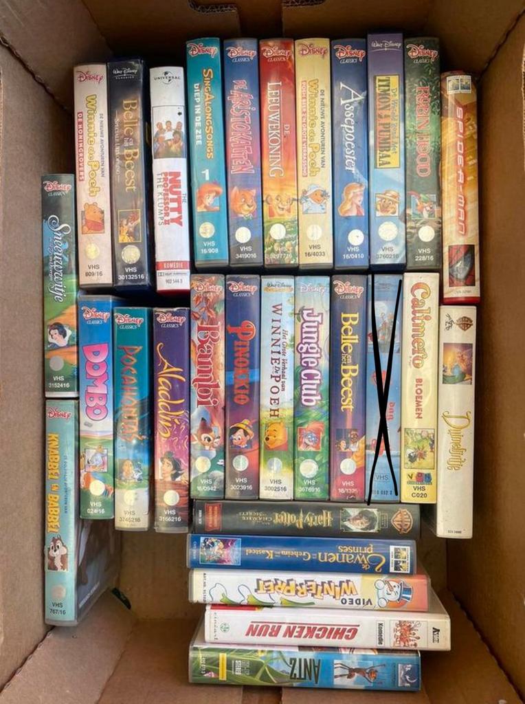 Cassette, Cd's en Dvd's, Cassettebandjes, Ophalen, Gebruikt