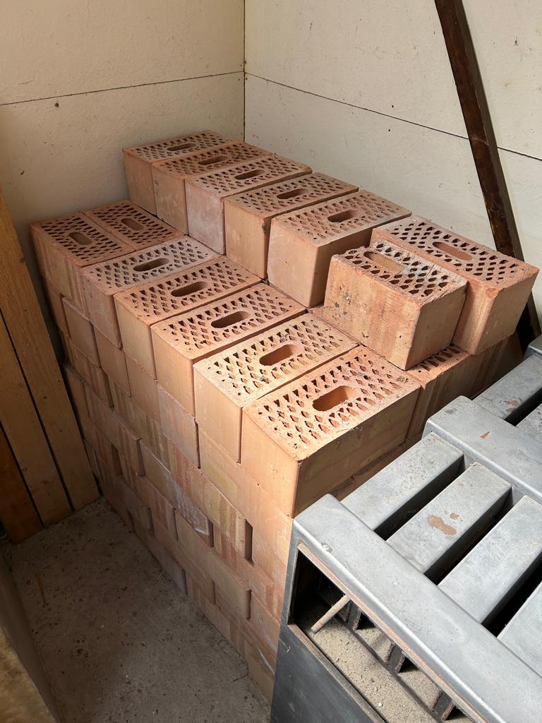 104 thermobrick blokken 29x14x14cm, Doe-het-zelf en Bouw, Ophalen, Nieuw, Bakstenen
