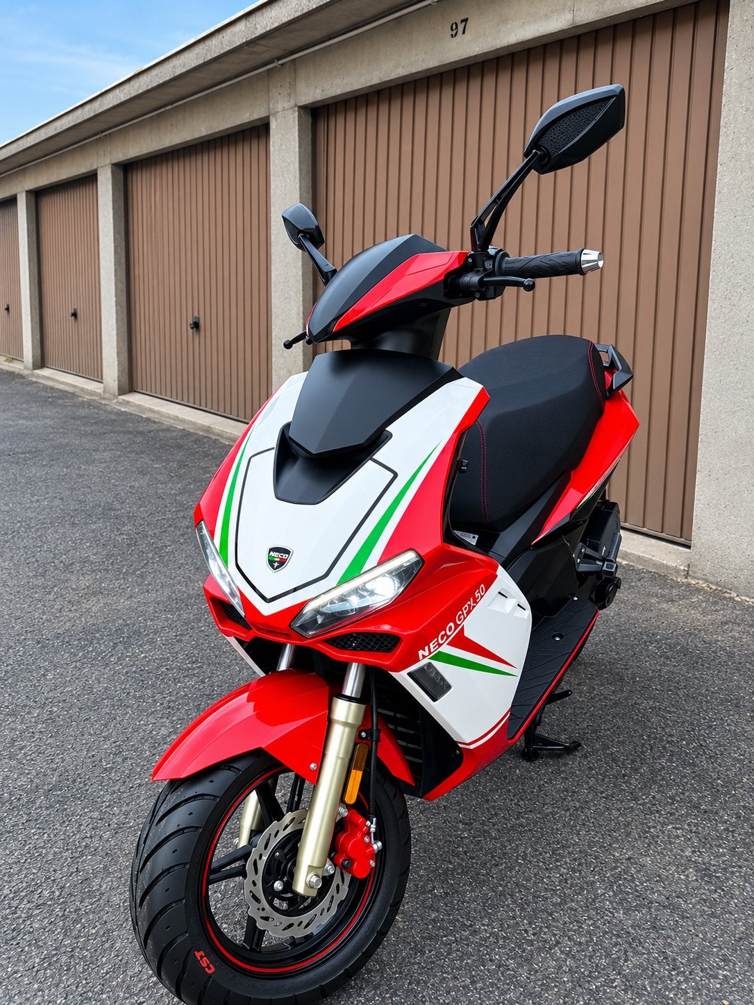 neco gpx a kalse 2024, Ophalen, Overige modellen, Zo goed als nieuw, 50 cc