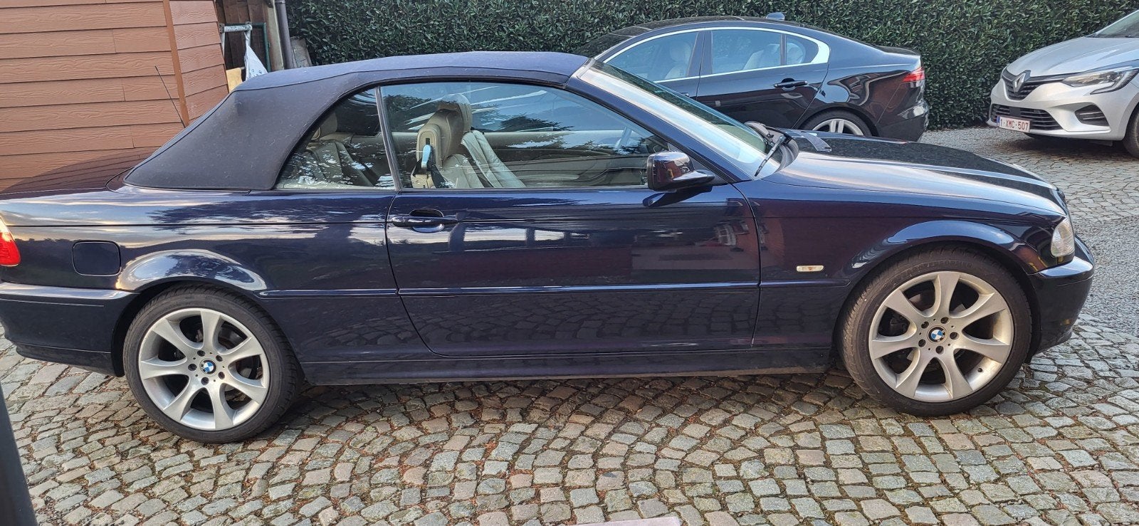 BMW 318 ci   112000km, Auto's, BMW, Beige, Cabriolet, Zetelverwarming, Beige
