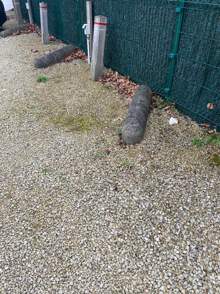 Beton blok ( biggenrug ) 10 stuks, Ophalen, Gebruikt
