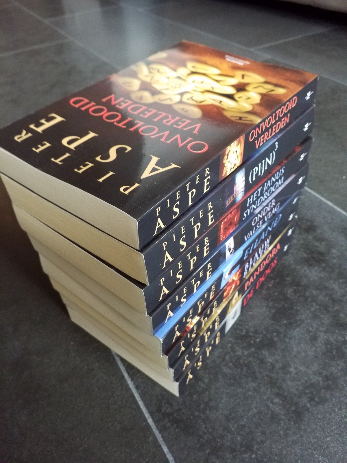8 misdaadromans van Aspe (Nieuw!), Ophalen of Verzenden