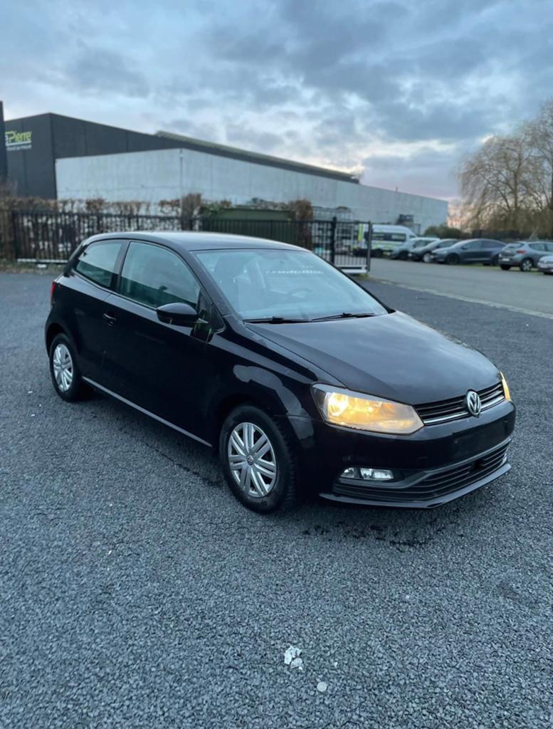 Volkswagen Polo 1.4TDI EURO 6B, Auto's, Volkswagen, Voorwielaandrijving, Stof, Zwart, Bedrijf