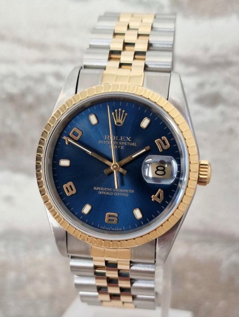 Rolex - Oyster Perpetual Datejust - Ref. 15223, Bijoux, Sacs & Beauté, Montres | Hommes, Montre-bracelet, Rolex, Enlèvement ou Envoi