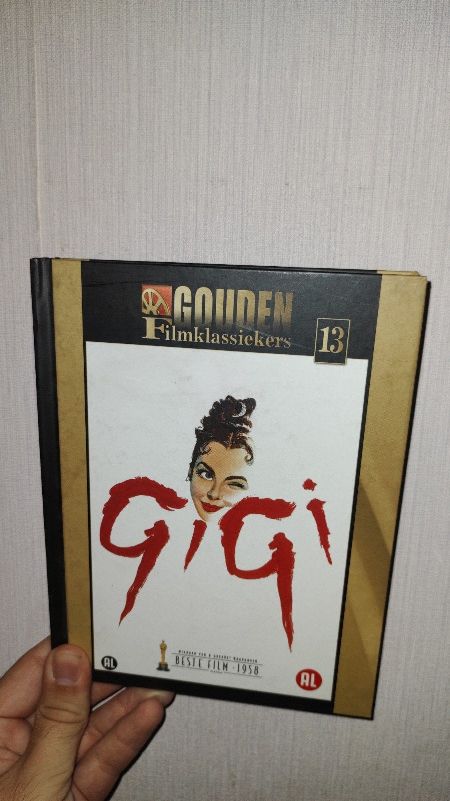 Gigi met Leslie Caron, Maurice Chevalier o.a. met boekje, Engels, Alle leeftijden, Ophalen of Verzenden, Zo goed als nieuw