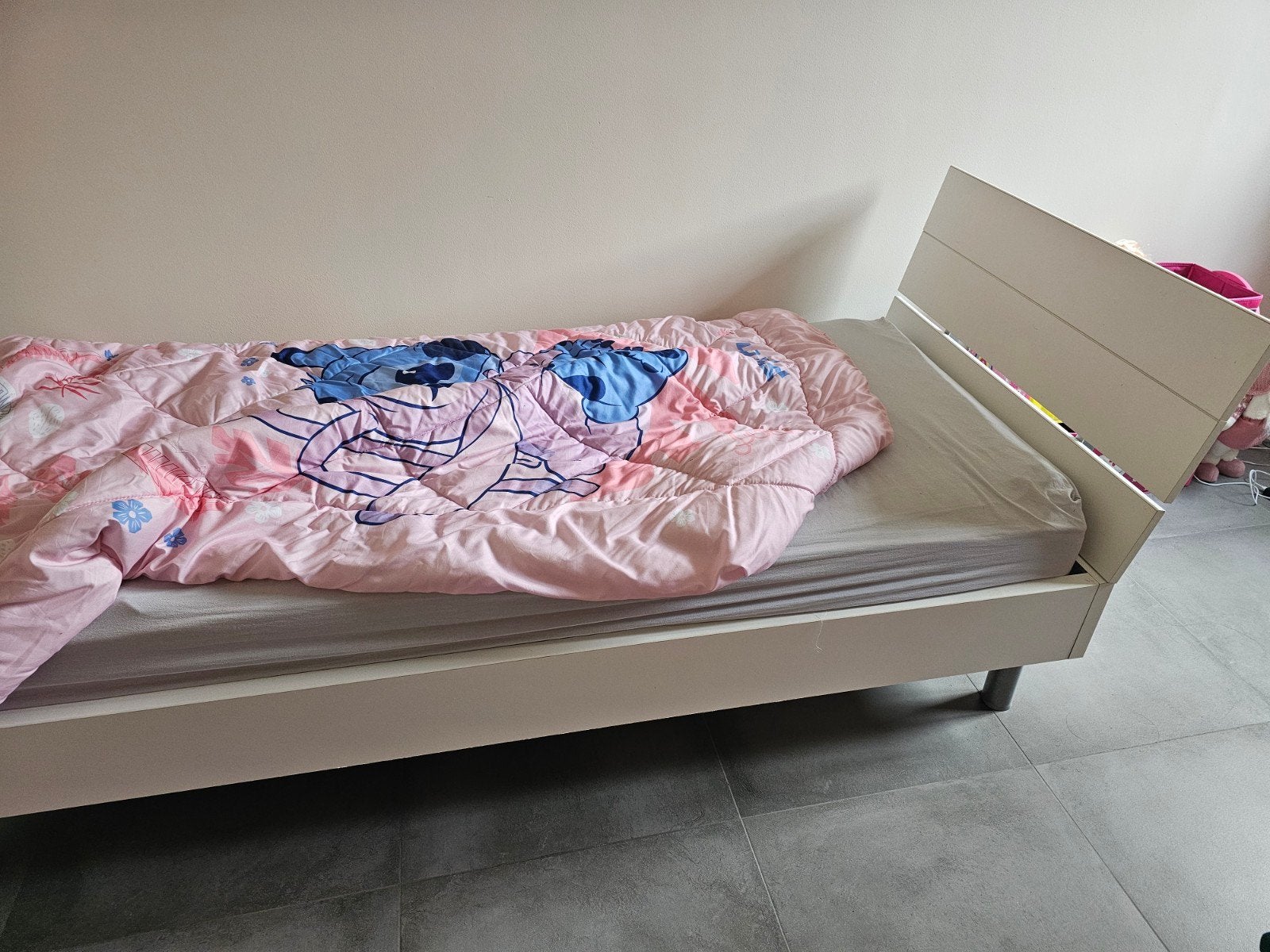kinder kamer, Ophalen, Lattenbodem