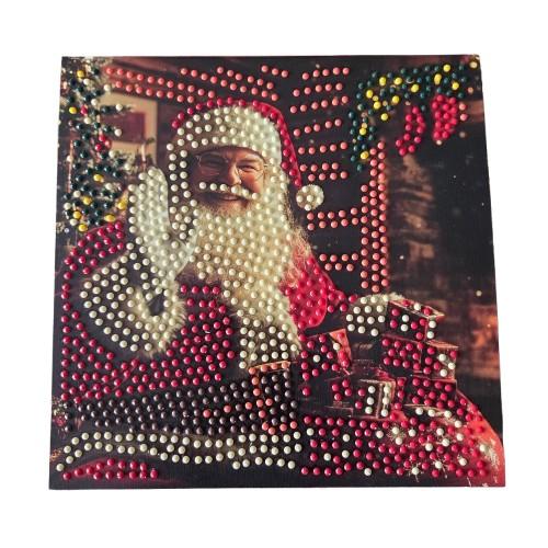 Wenskaart Kerst 3D, Hobby en Vrije tijd, Kaarten | Zelfgemaakt, Ophalen of Verzenden, Nieuw, Kerst