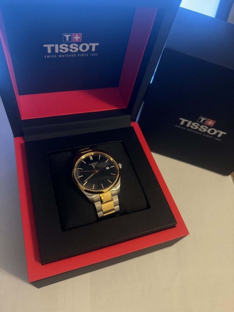 Montre Tissot PR 100 Swiss Made – Bicolore Or & Argent, Bijoux, Sacs & Beauté, Montre-bracelet, Autres marques, Enlèvement ou Envoi