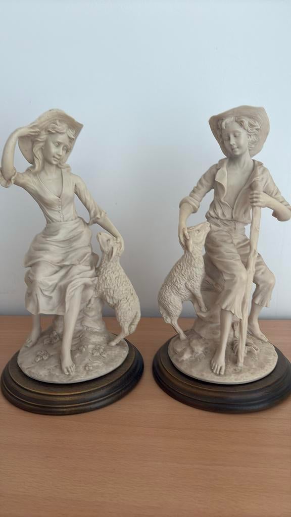 Antieke beelden Giuseppe Armani Capodimonte, Antiek en Kunst, Kunst | Beelden en Houtsnijwerken, Ophalen