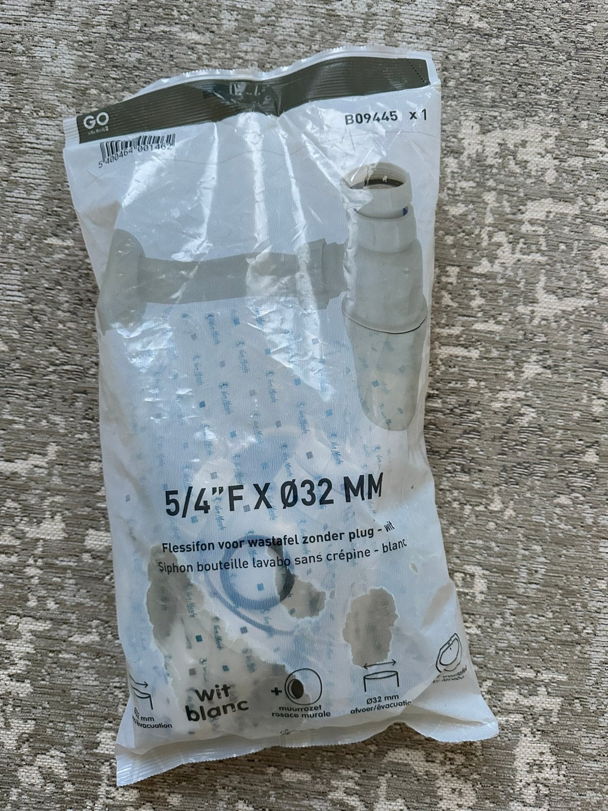 siphon de lavabo — toujours dans son emballage, 5/4 » Ø32 mm, Bijoux, Sacs & Beauté, Beauté | Diététique & Perte de poids, Enlèvement