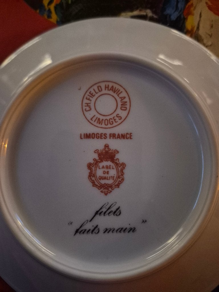 Limoges servies volledig, Ophalen