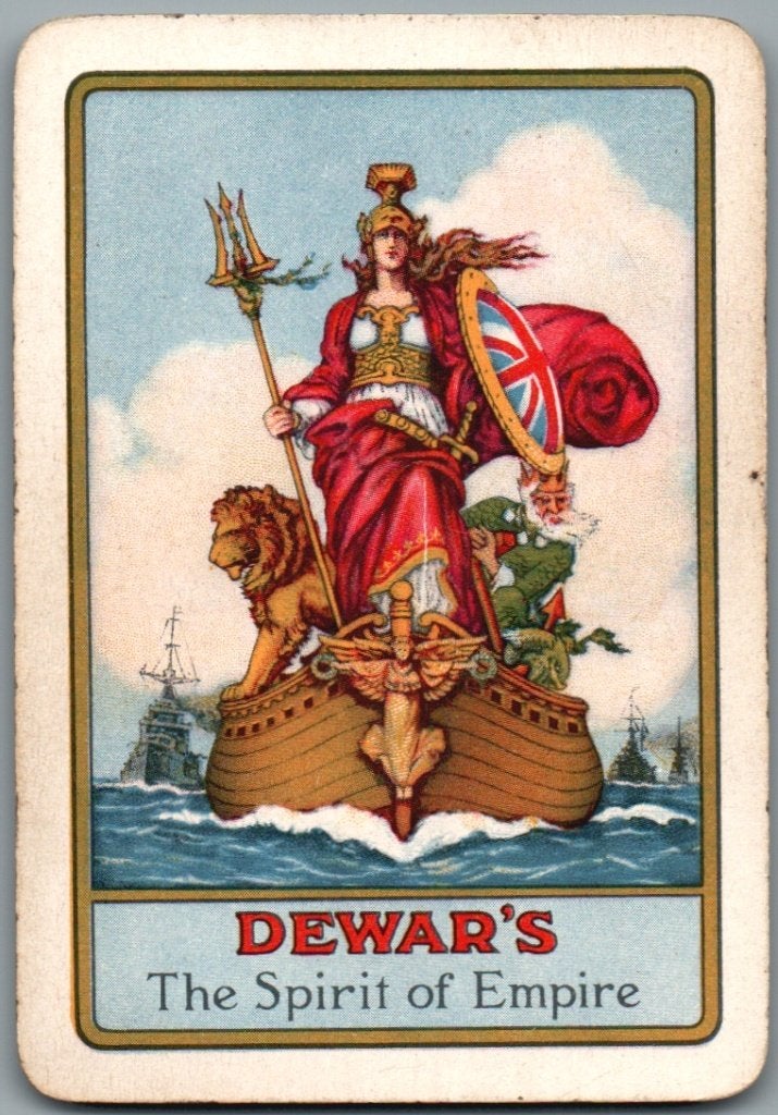 speelkaart - LK16293 - Dewar's, Verzamelen, Ophalen of Verzenden, Gebruikt, Speelkaart(en)