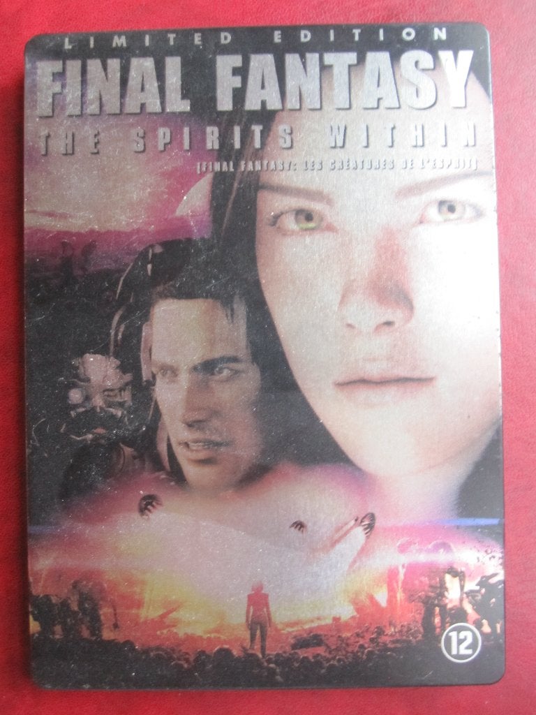 Final Fantasy - The Spirits Within (2001) steelbook, Vanaf 12 jaar, Ophalen of Verzenden, Zo goed als nieuw, Science Fiction