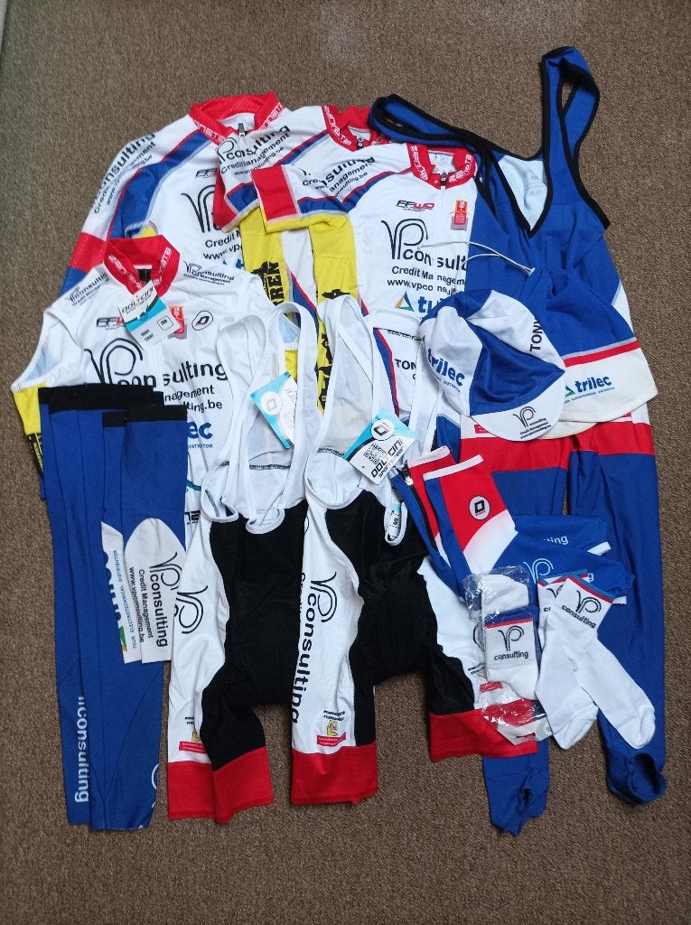 Pakket wielerkleding 14 stuks nieuw!, S, Dames, Nieuw, Ophalen of Verzenden