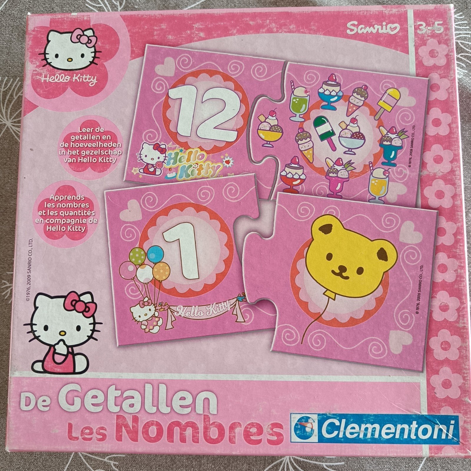 Puzzel hello kitty, Kinderen en Baby's, Ophalen, Zo goed als nieuw