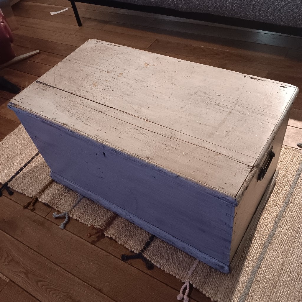 Kist oud engelse klassieke, Ophalen, Minder dan 50 cm, Gebruikt, 50 tot 100 cm