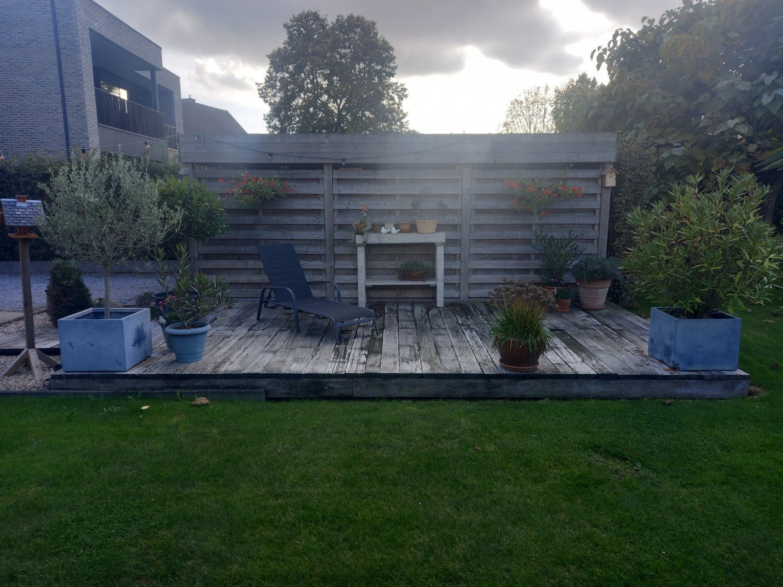 Azobe hardhouten terras, Ophalen, Gebruikt, Hout