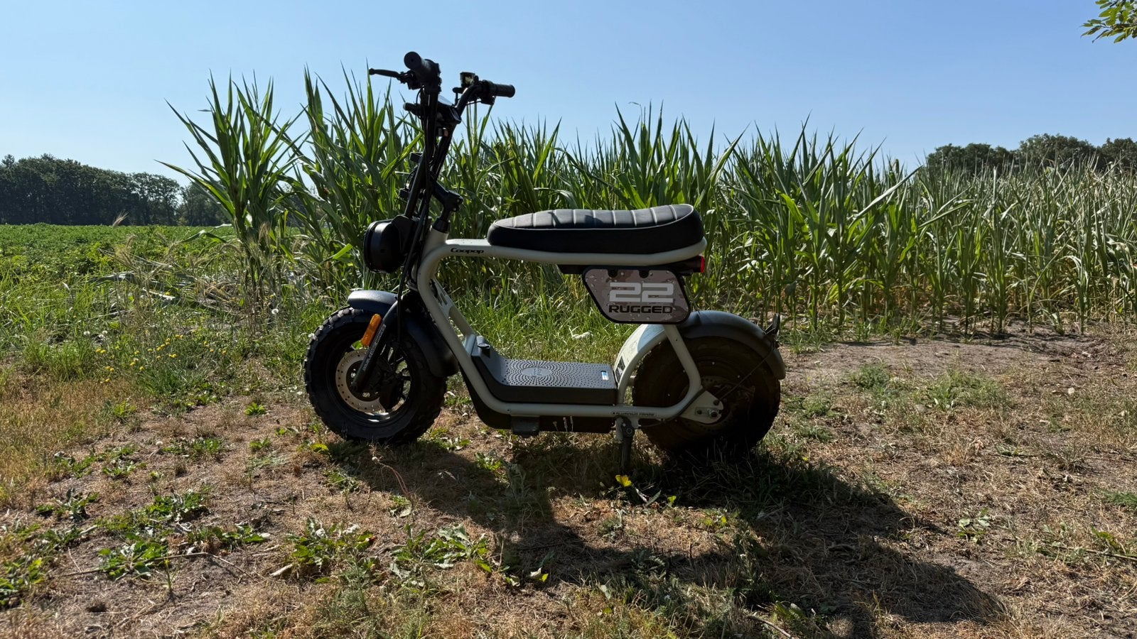 Elektrische brommer-> Coopop rugged. Camper . 214 km!, Ophalen, Elektrisch, 0 cc, Klasse B (45 km/u)