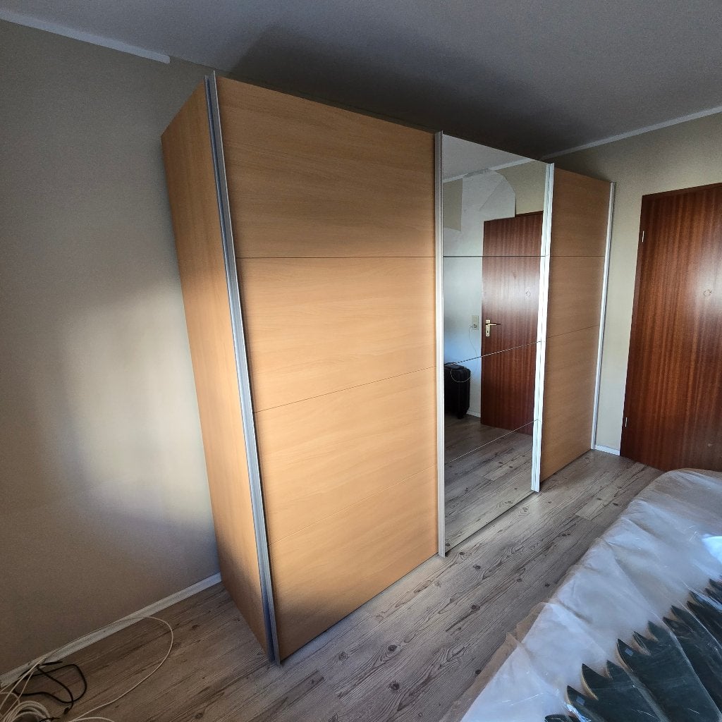 Armoire / Garde-robe 3 portes coulissantes 300 cm, Maison & Meubles, 200 cm ou plus, Enlèvement, Utilisé, 200 cm ou plus