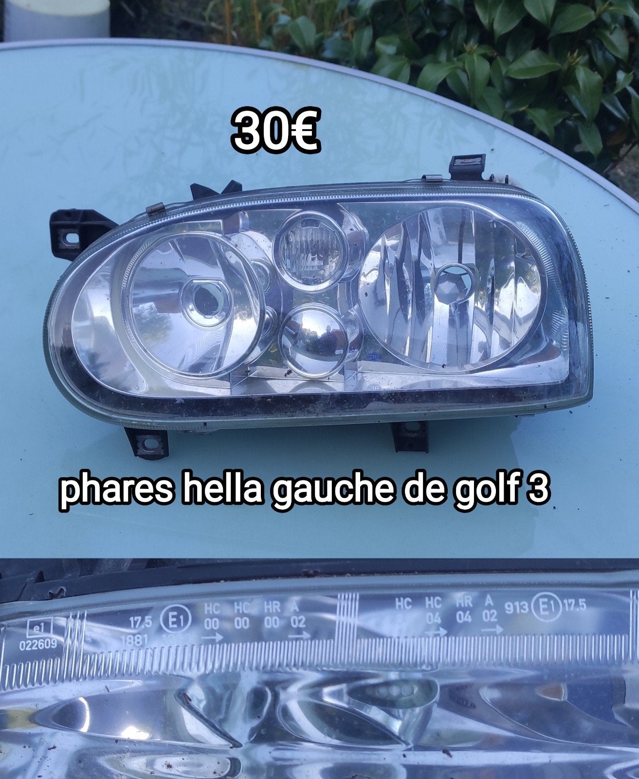 Golf 3 phase avant gauche autre pièces voir les photos, Enlèvement, Utilisé, Volkswagen