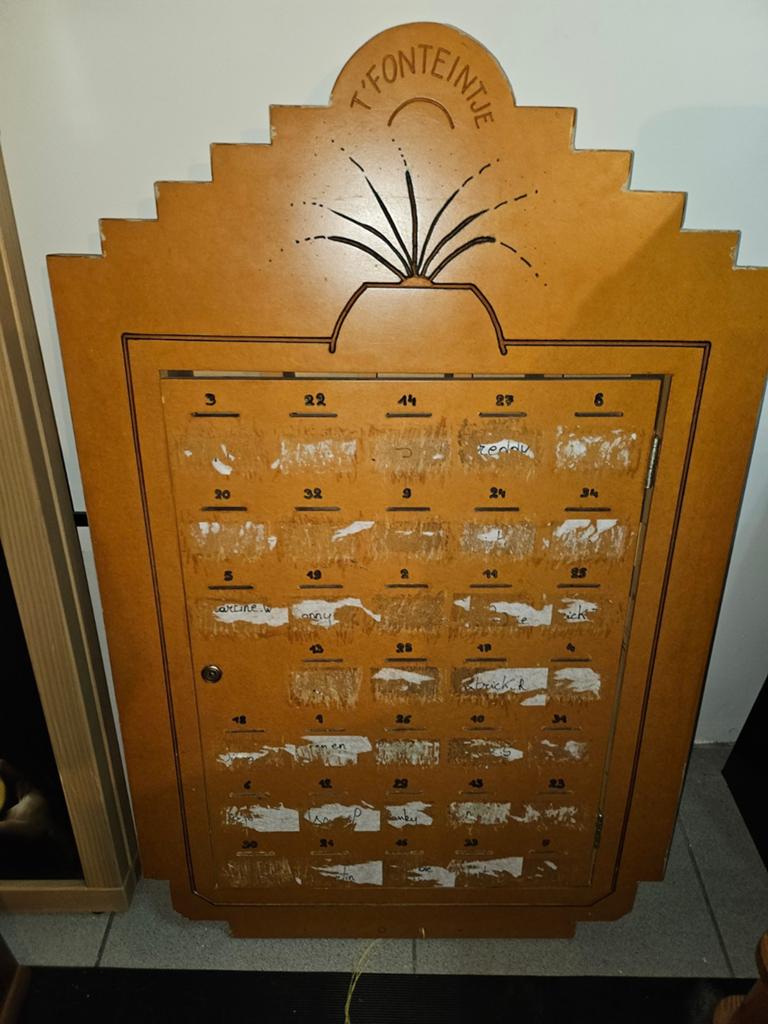 Spaarkast, Ophalen, Gebruikt
