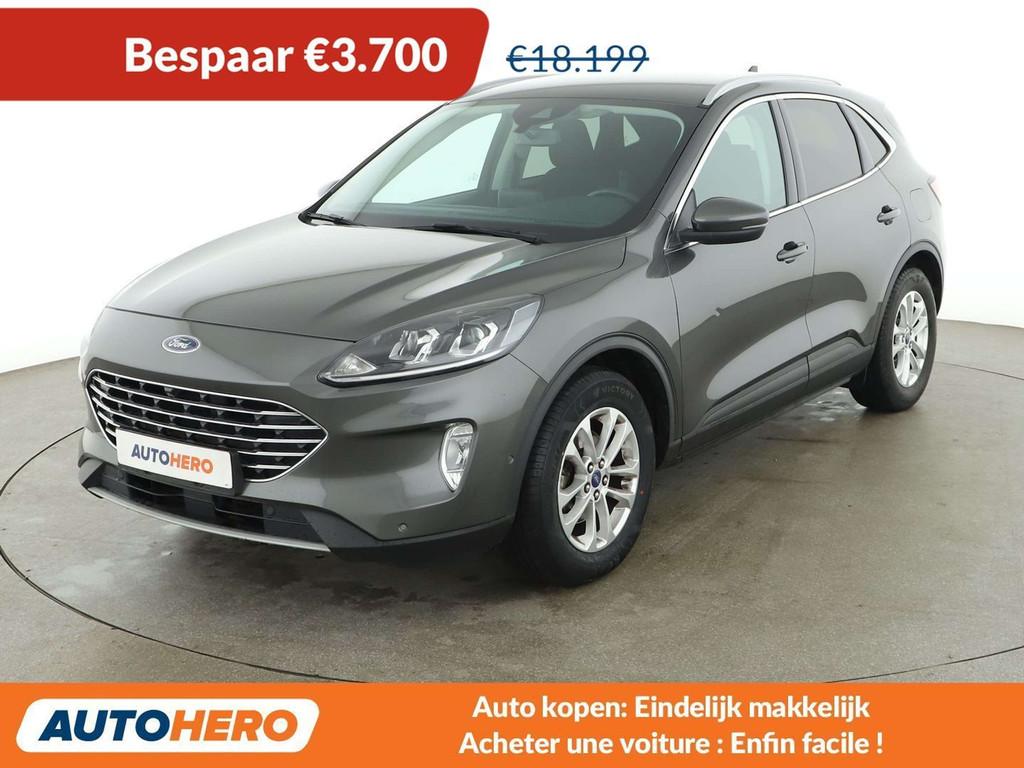 Ford Kuga 1.5 TDCi EcoBlue Titanium, Autos, Ford, Argent ou Gris, Achat, Euro 6, Boîte manuelle
