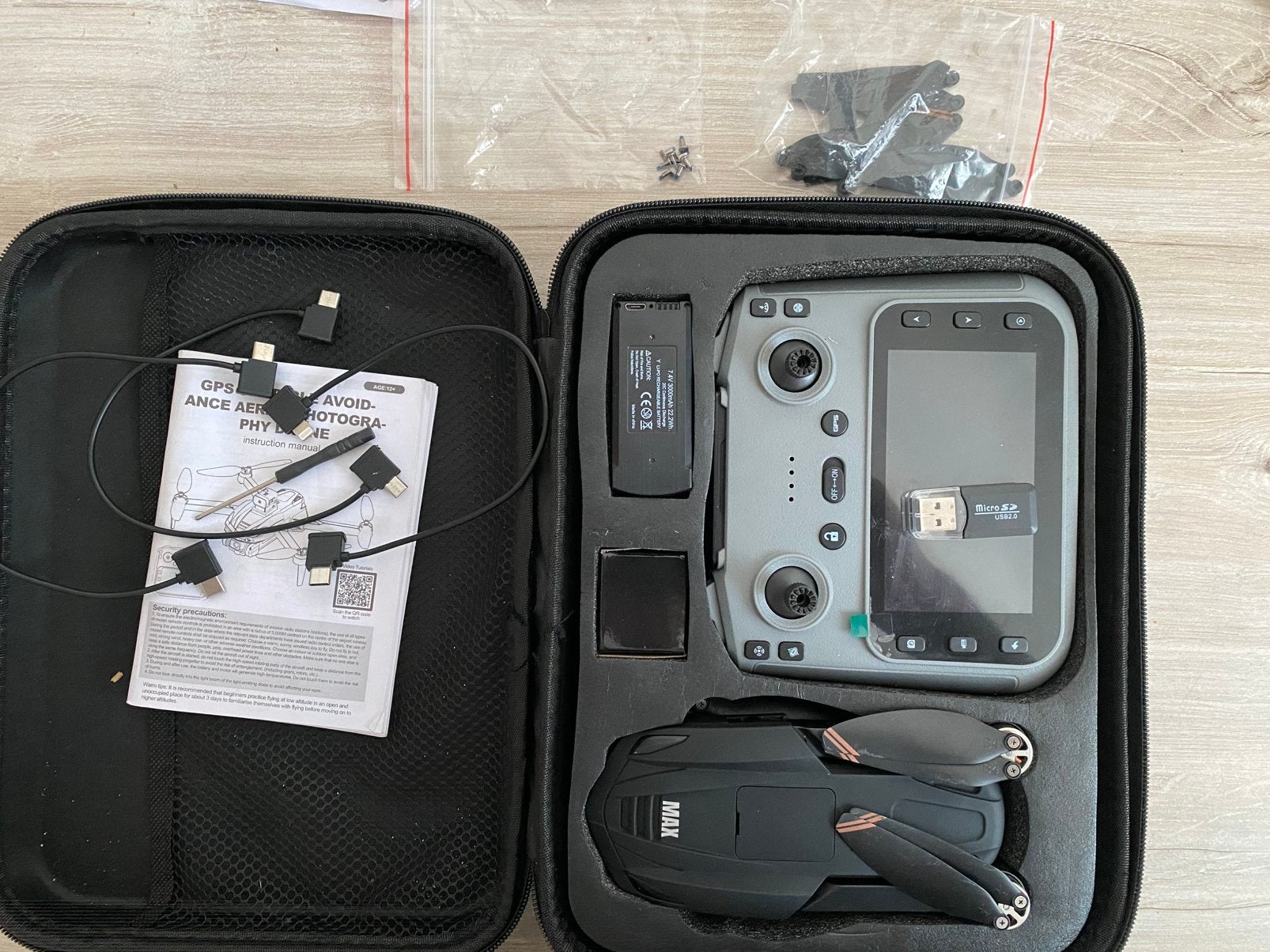 GPS obstacle avoidance photography drone, Enlèvement ou Envoi, Comme neuf
