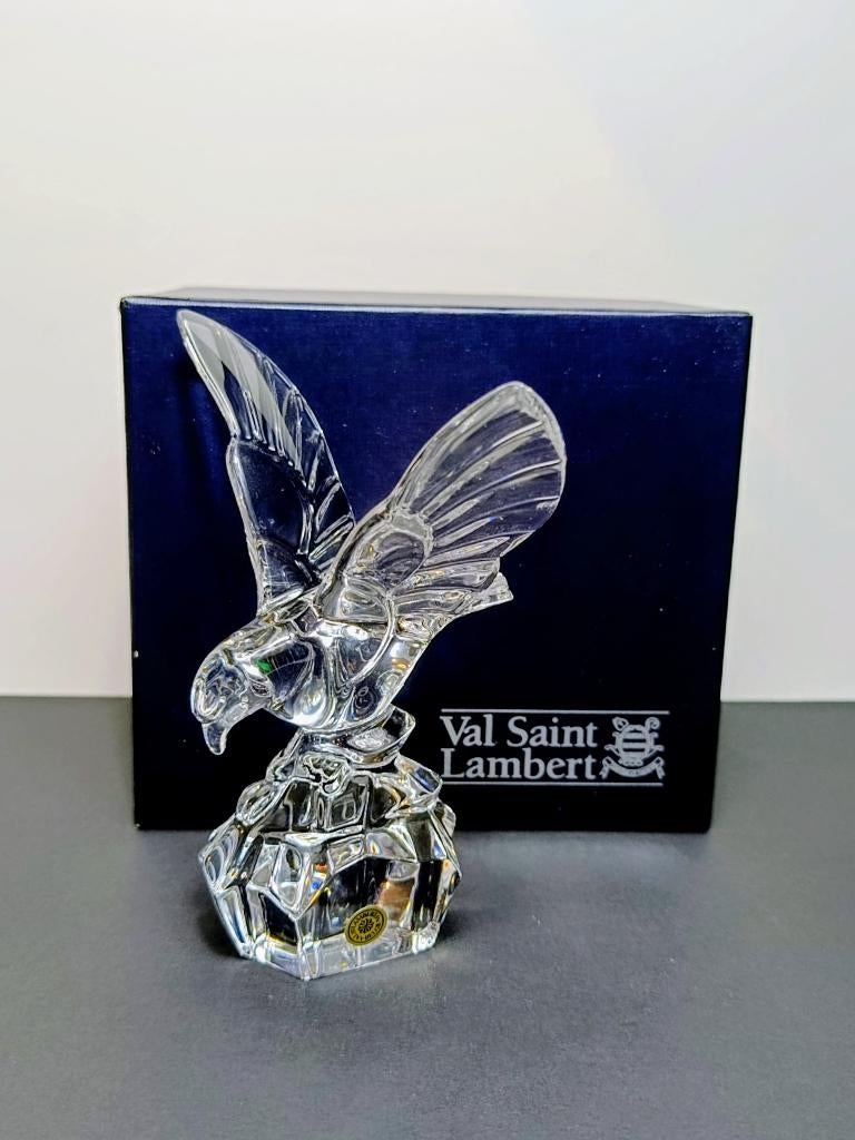 Val Saint Lambert: Designer K. de Sousa, Kleine Adelaar., Antiek en Kunst, Ophalen of Verzenden