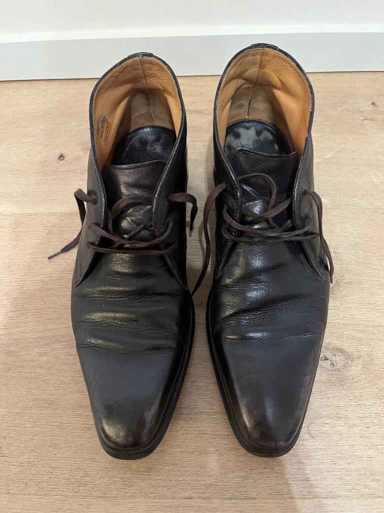 Van Bommel schoenen in nieuwstaat - Maat 7 (40 2/3) - Zwart, Ophalen of Verzenden, Zwart, Veterschoenen