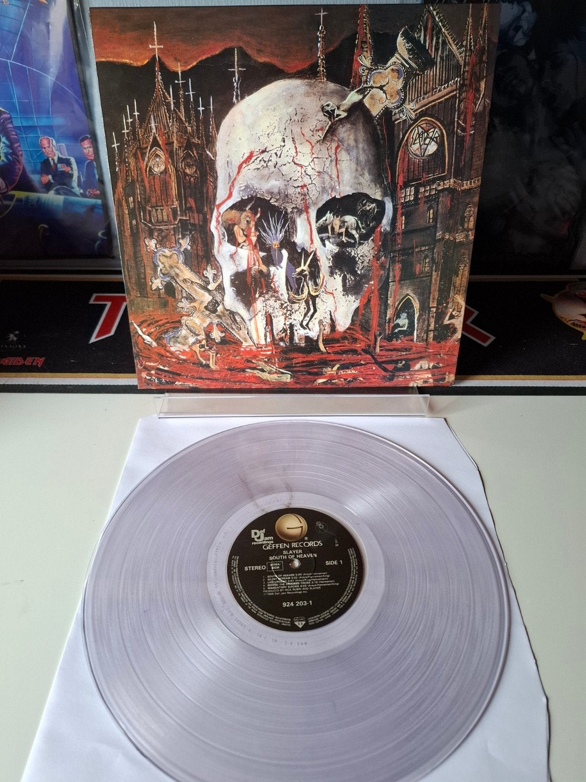 Slayer-South of Heaven, LP, Thrash metal, Colored vinyl, Ophalen of Verzenden