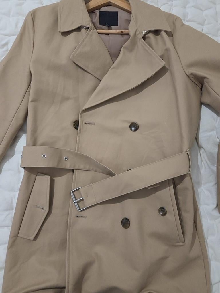 Trench, Enlèvement, Comme neuf, Taille 46 (S) ou plus petite, Beige