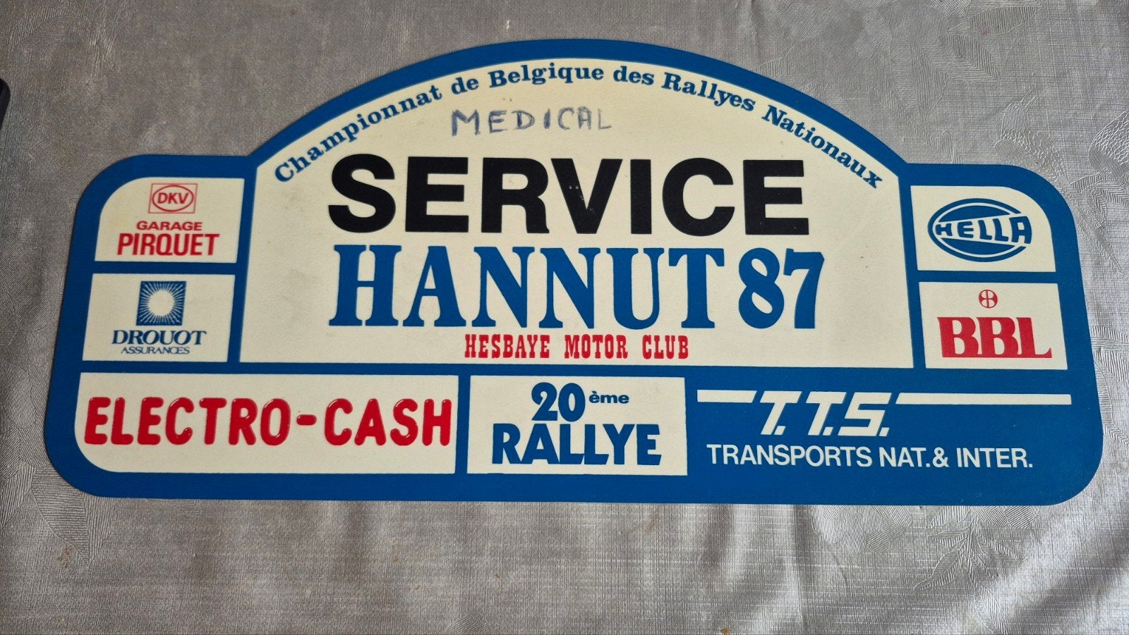 Plaque plastique, Collections, Enlèvement ou Envoi