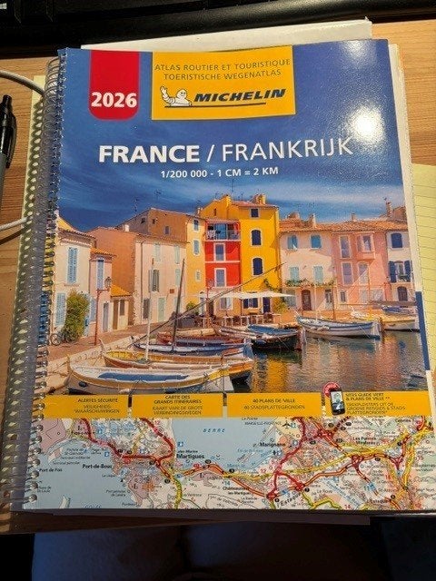 Atlas Routier FRANCE - Michelin 2026, Neuf, Michelin, 2000 à nos jours, Enlèvement