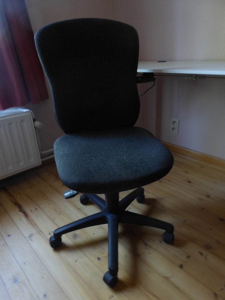 chaise de bureau, Enlèvement, Ergonomique, Comme neuf, Gris
