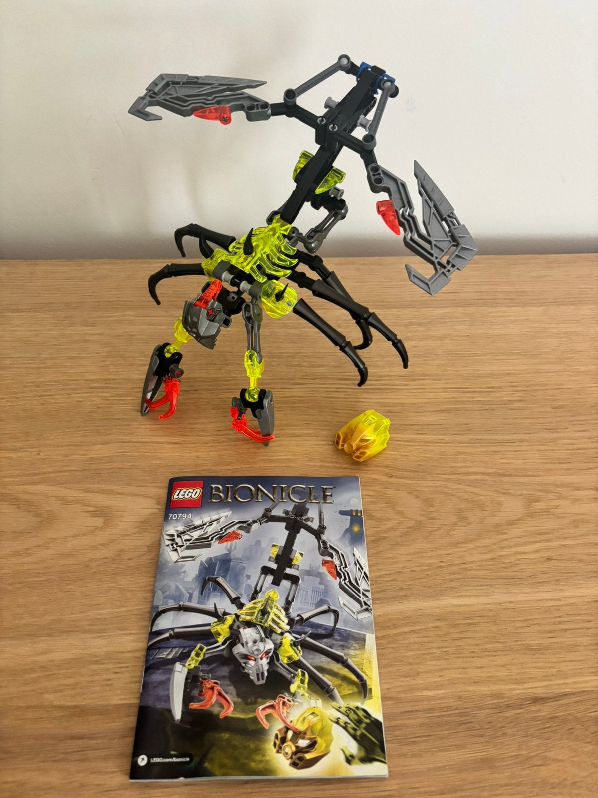Lego bionicle  Skull Scorpio 70794, Bionicle, Enlèvement ou Envoi, Lego, Comme neuf