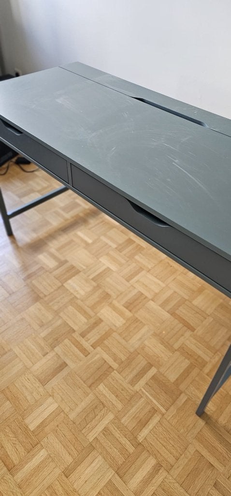 Bureau IKEA ALEX gris foncé, Enlèvement, Utilisé, IKEA, Gris