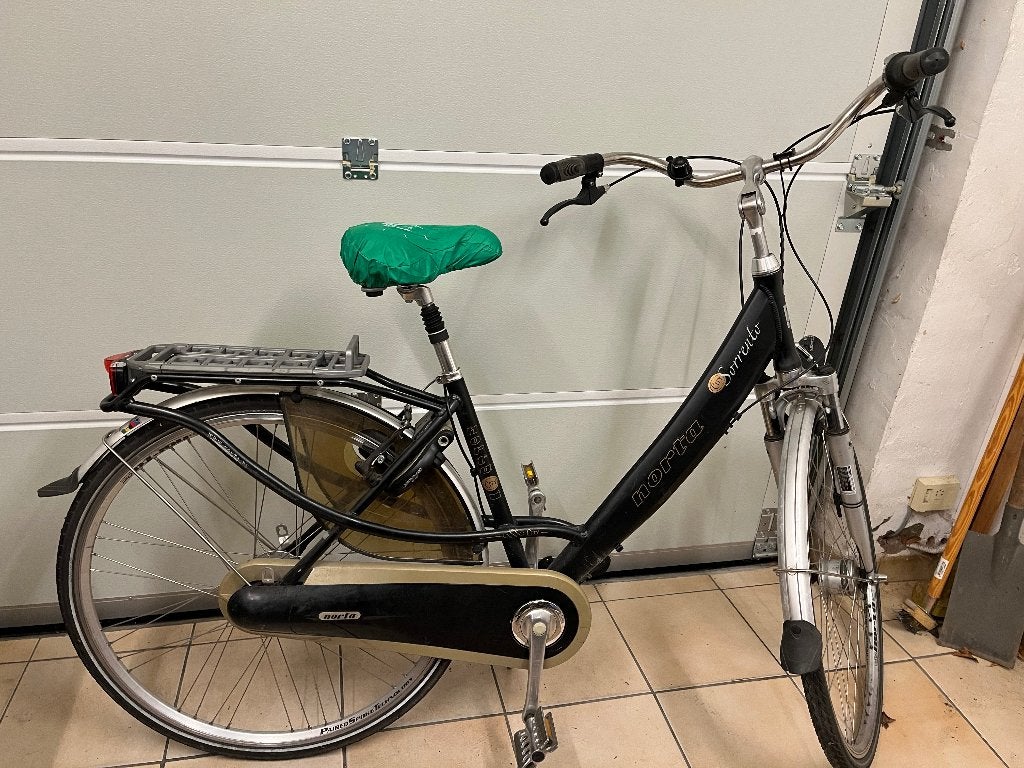Damesfiets Norta, Gebruikt, Velgrem, Versnellingen, Minder dan 47 cm