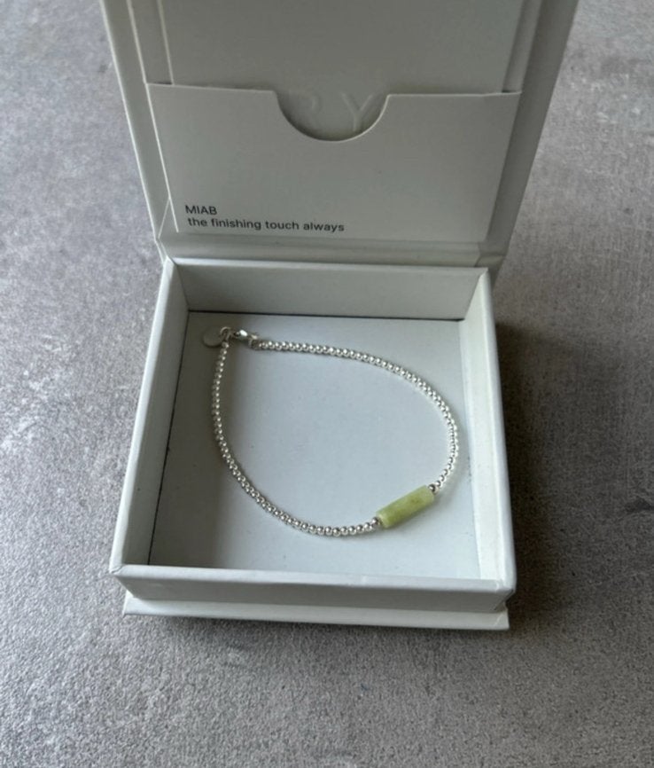 Miab Jewels - Armbandje zilverkleurig, Bijoux, Sacs & Beauté, Enlèvement ou Envoi, Neuf, Argent, Autres matériaux