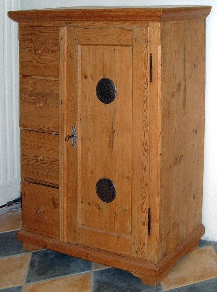 Garde-manger ancien en pin vers 1880—1920, Enlèvement