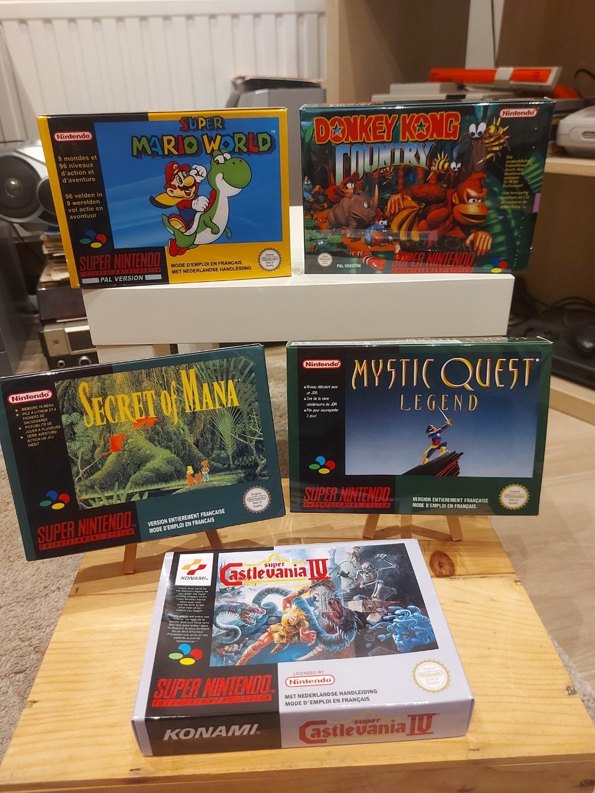 Boîtes custom non officielles pour jeux rétro – Lot de 5, Games en Spelcomputers, Ophalen of Verzenden, Nieuw, Overige genres