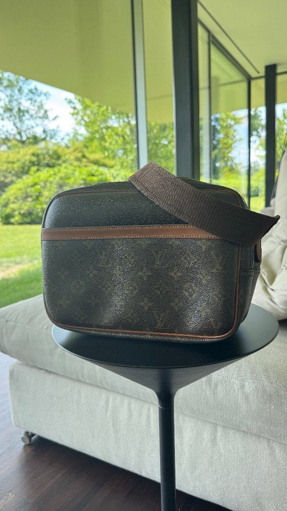 Louis Vuitton Reporter PM, Handtassen en Accessoires, Tassen | Damestassen, Ophalen of Verzenden, Gebruikt, Bruin, Schoudertasje