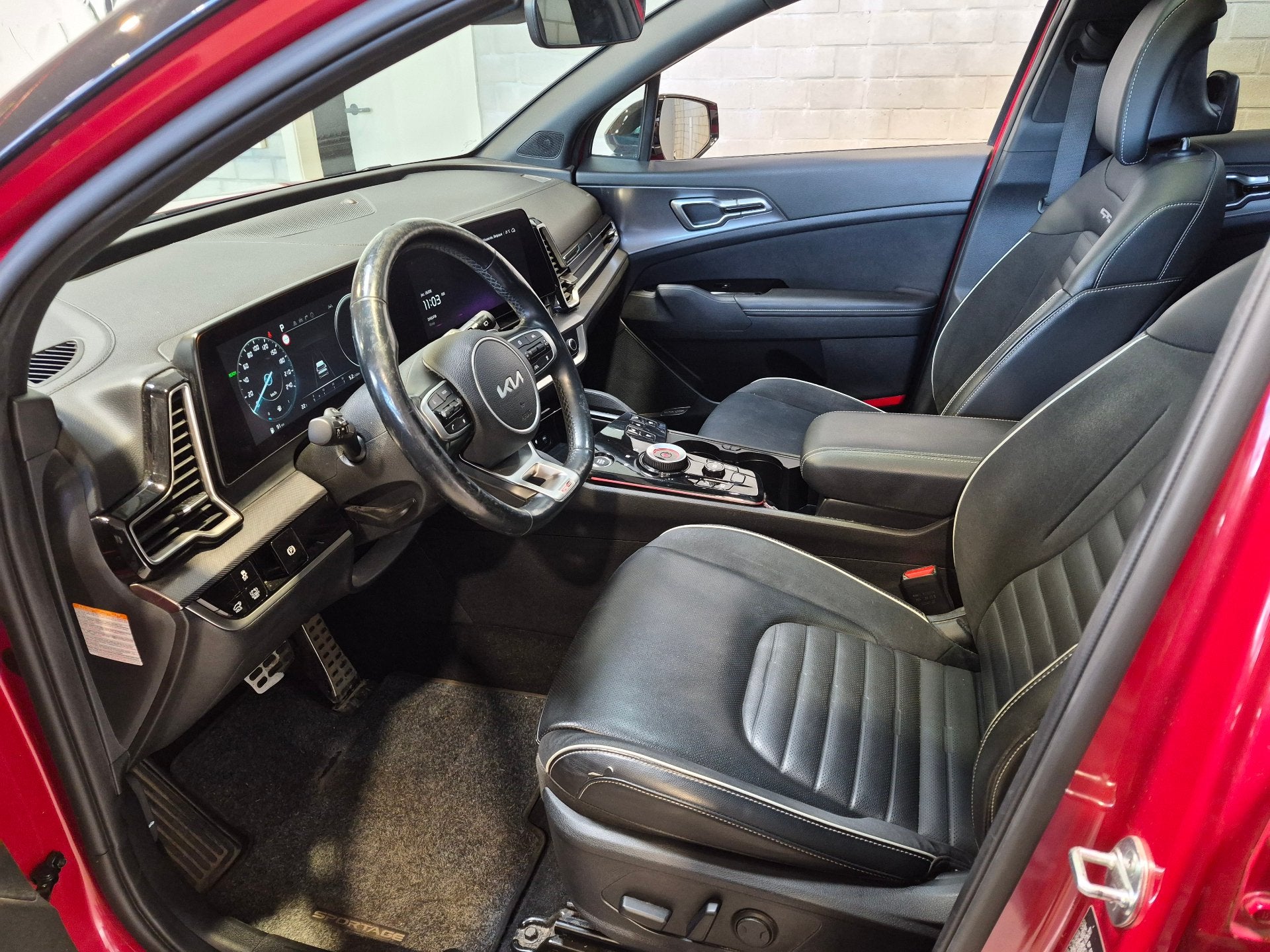 Kia Sportage T-GDi HEV GT-Line 6A/T - FULL OPTIONS - LEZ VAL, Autos, Cuir, Achat, 5 places, Automatique