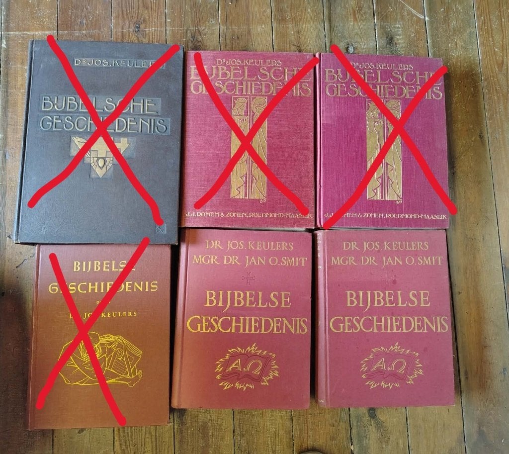 Bijbelse Geschiedenis Keulers Frans Lammers tekeningen, Ophalen of Verzenden