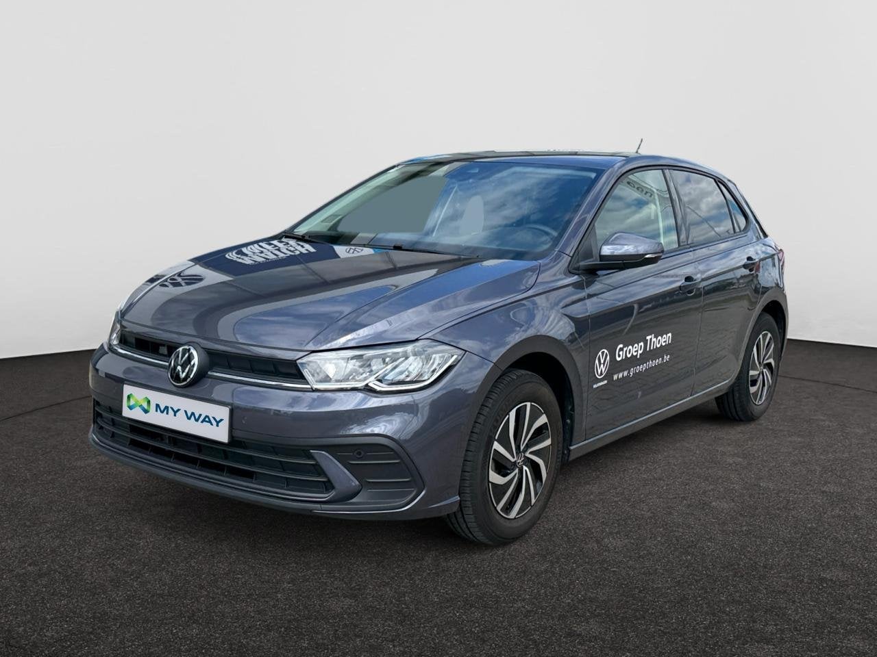 Volkswagen Polo 1.0 TSI 95pk DSG7 Life Business, Autos, Argent ou Gris, Achat, https://public.car-pass.be/vhr/779edb65-67a7-49ff-a765-061c5891badc